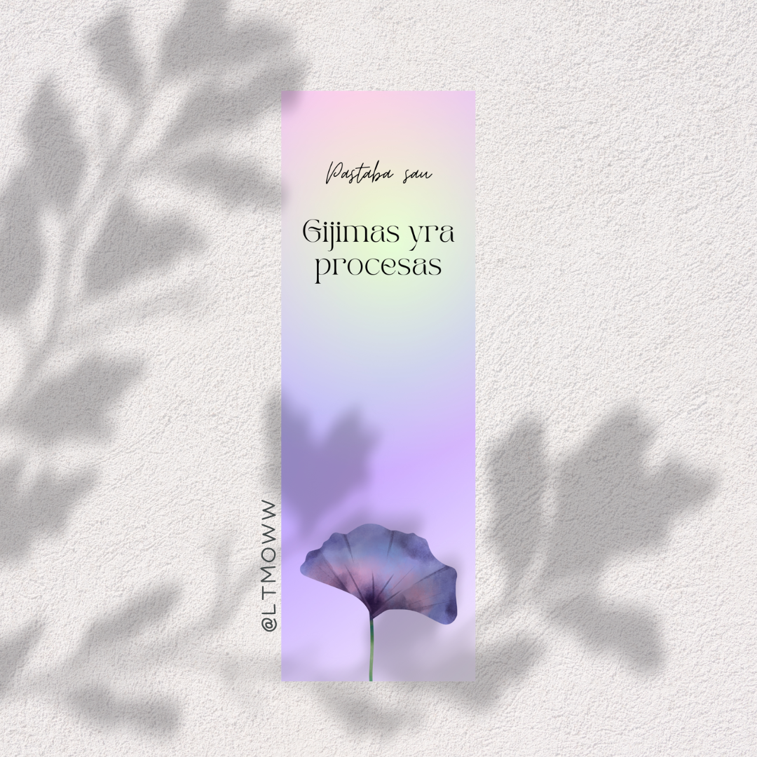 „Pastaba sau“ – Skirtukas tavo vidinei ramybei