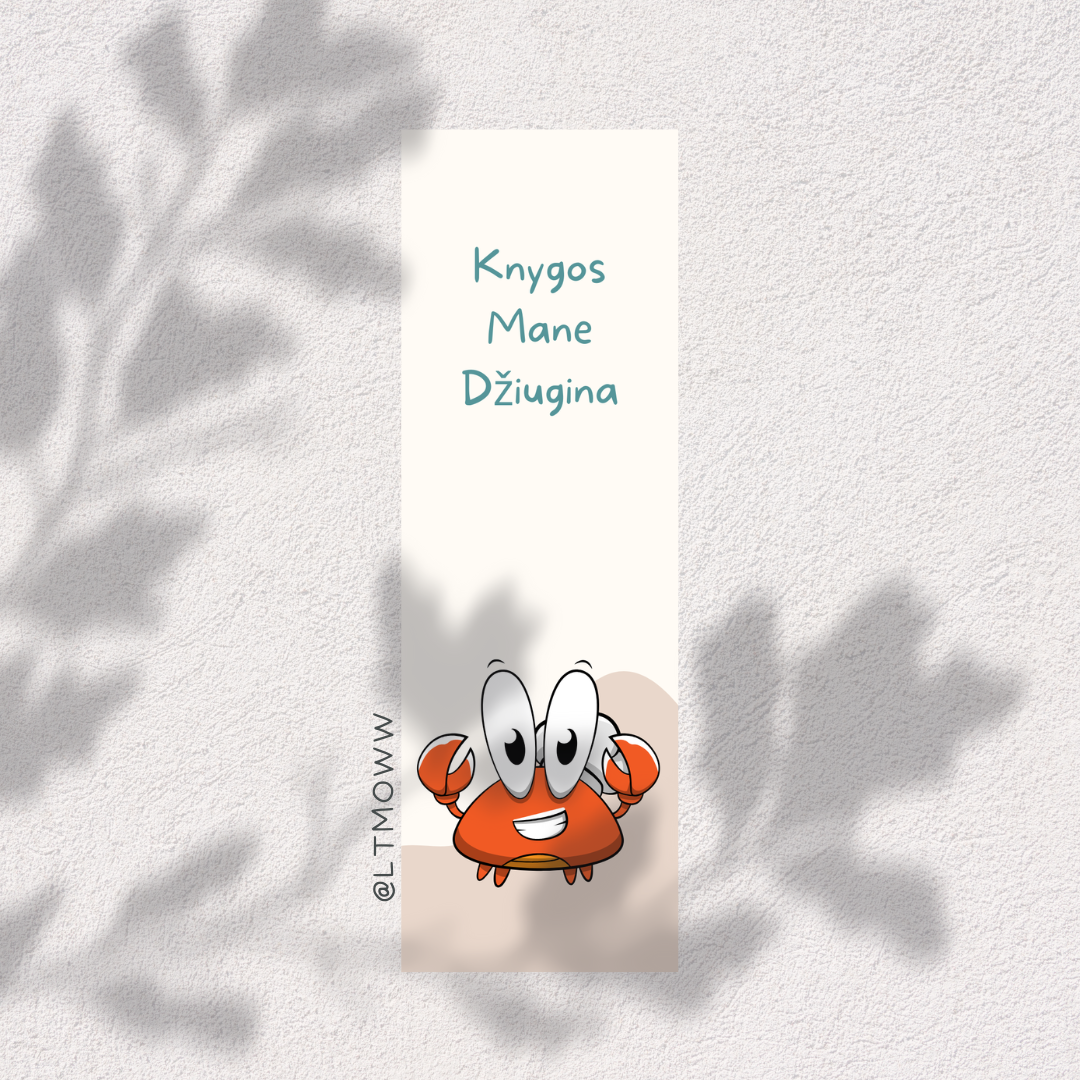 „Knygos mane džiugina“ – Žaismingas skirtukas mažiesiems