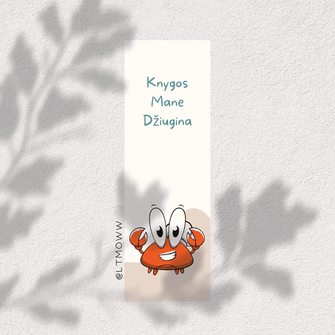 „Knygos mane džiugina“ – Žaismingas skirtukas mažiesiems - LTMOWW