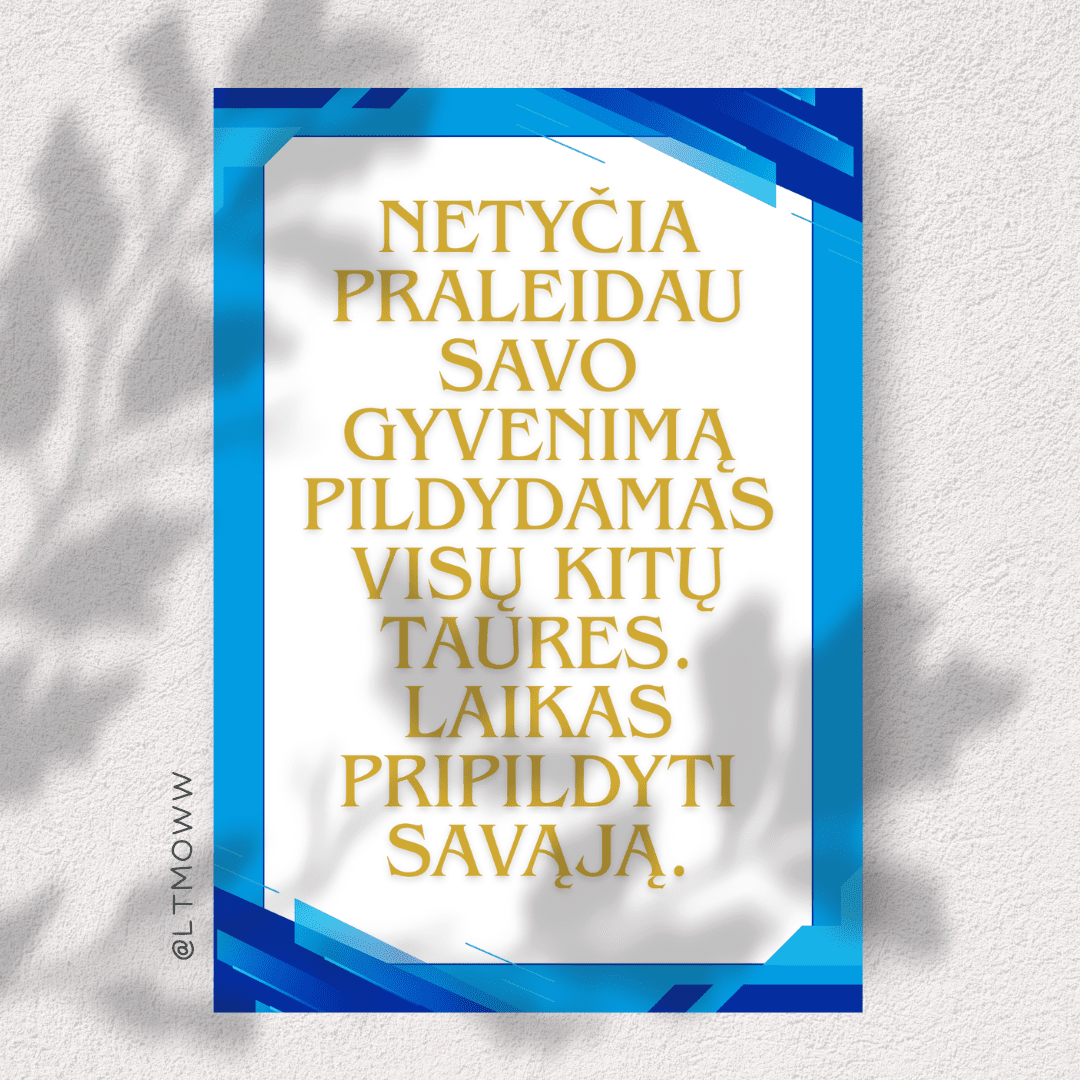 Pagrindinė žinutė - LTMOWWDigital